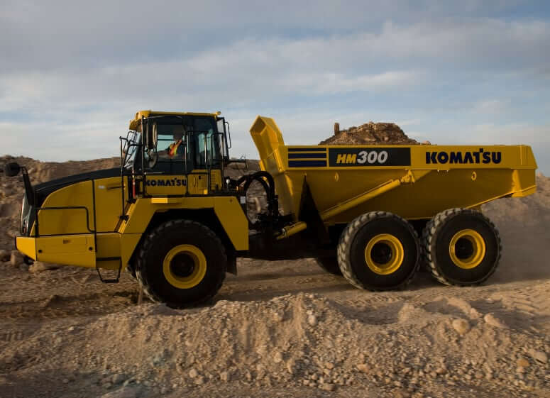 Komatsu HM300-5 Articulated Dump Truck Transmission Specs