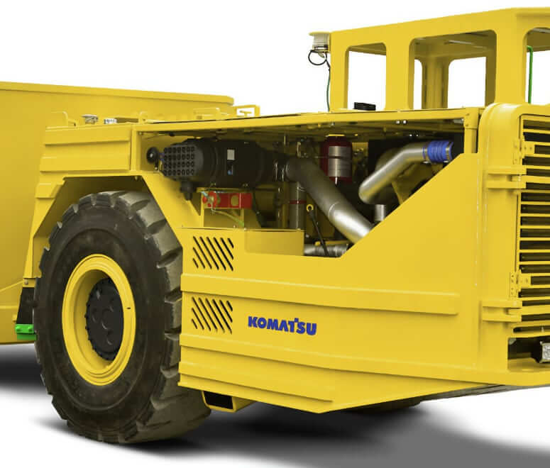 Komatsu HX16 Service Refill Capacities