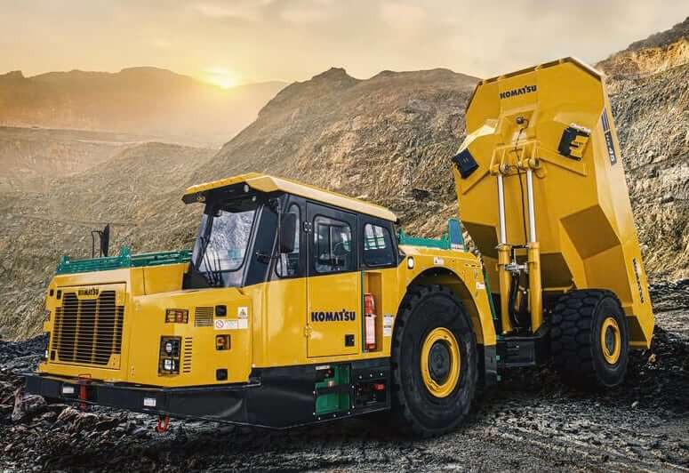 Komatsu HX45 Underground Truck Hydraulic Specs