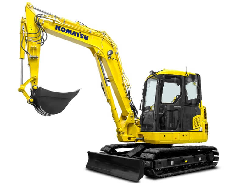 Komatsu PC88MR-10 Mini Excavator Weight