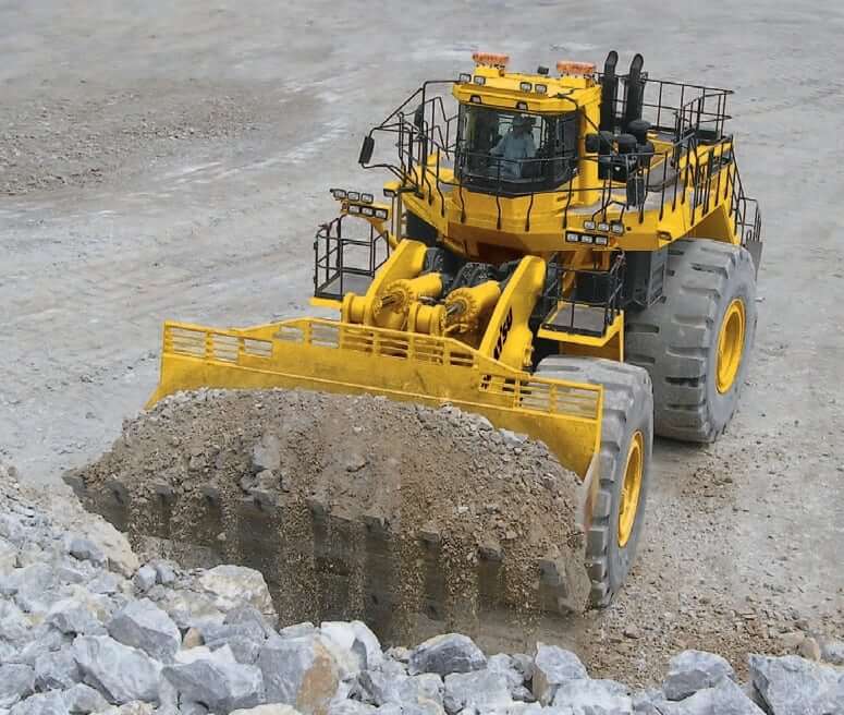 Komatsu WA1200-6 Bucket Capacity