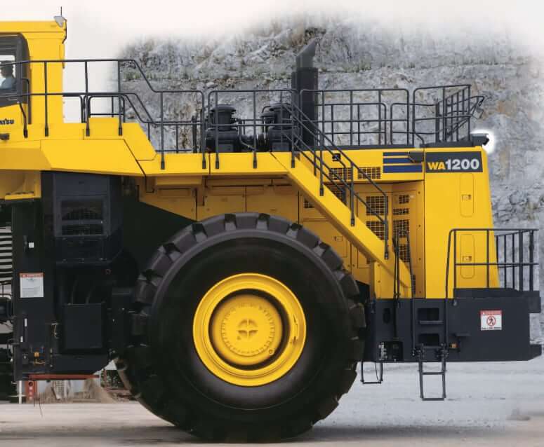 Komatsu WA1200-6 Service Refill Capacities