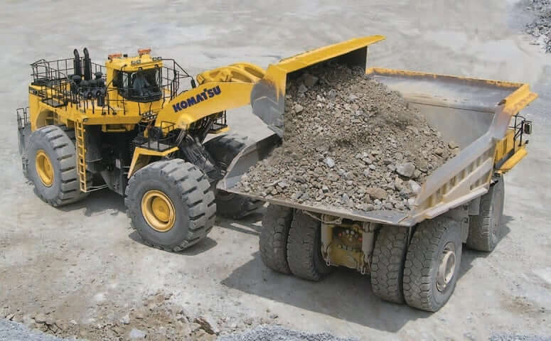 Komatsu WA1200-6 Wheel Loader Steering Specs