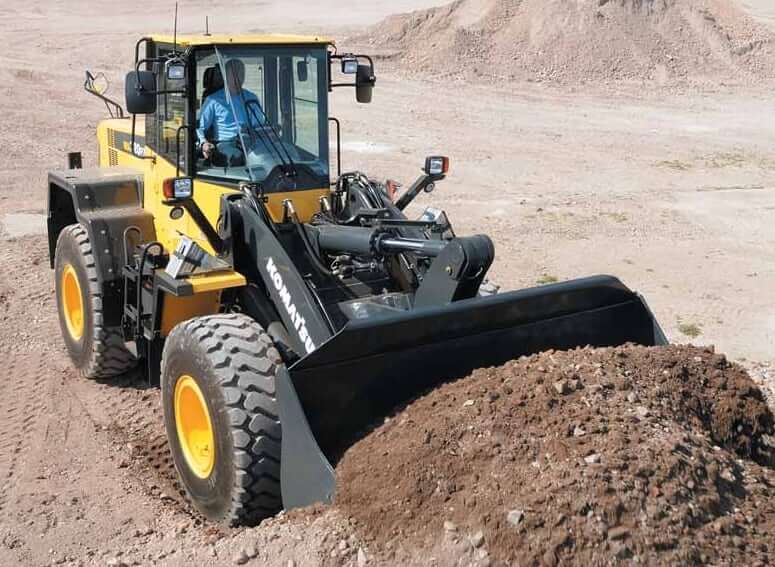 Komatsu WA320PZ-6 Wheel Loader Bucket Capacity