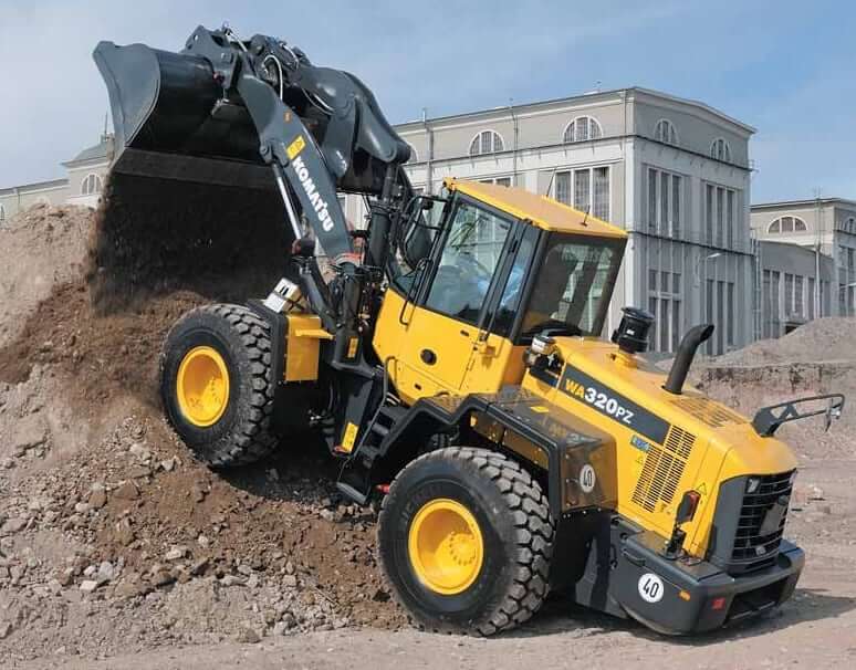 Komatsu WA320PZ-6 Wheel Loader Transmission Specs