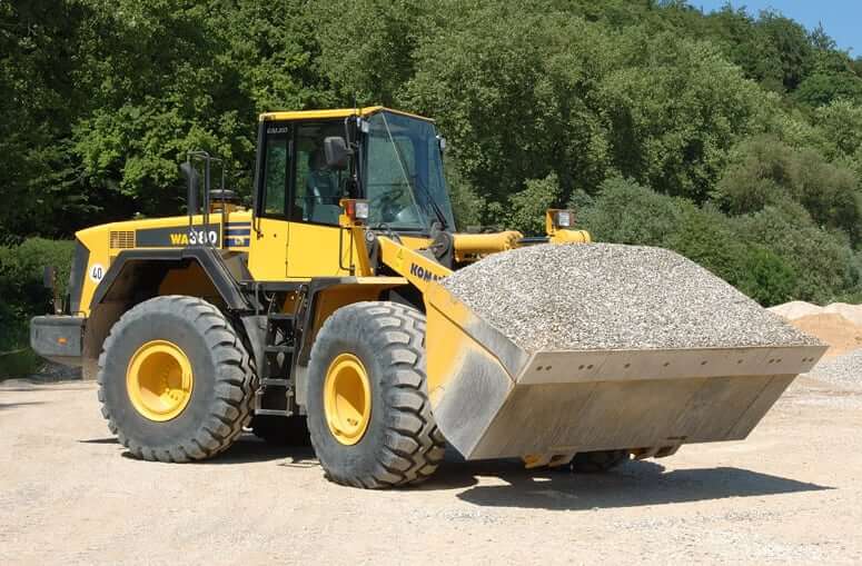 Komatsu WA380-6 Wheel Loader Load Capacity
