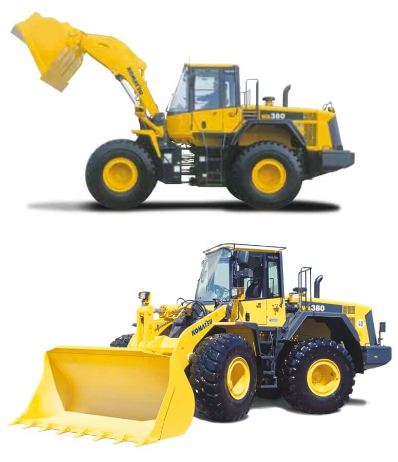 Komatsu WA380-6 Wheel Loader Hydraulic System Specs