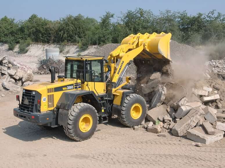 Komatsu WA380-6 Wheel Loader Weight