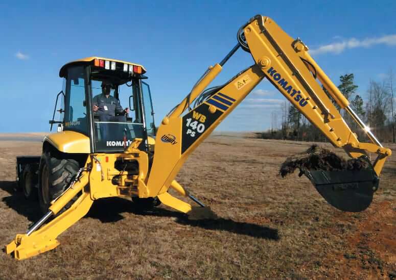 Komatsu WB140-2N Backhoe Loader Specs