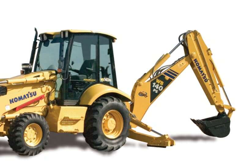 Komatsu WB140-2N Backhoe Performance