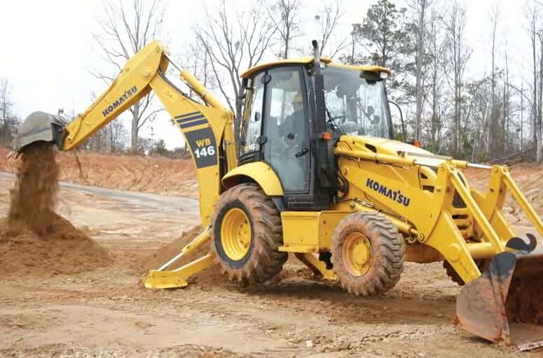 Komatsu WB146-5 Backhoe Loader Specs