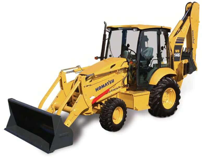 Komatsu WB146-5 Service Refill Capacities