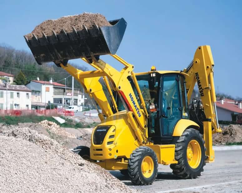 Komatsu WB93R-5 Loader Performance