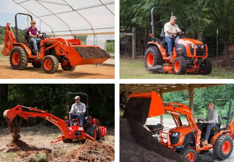 Kubota B2601 HSD Tractor Attachments