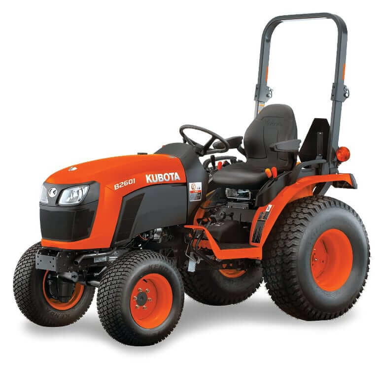 Kubota B2601 HSD Tractor Specs and Dimensions
