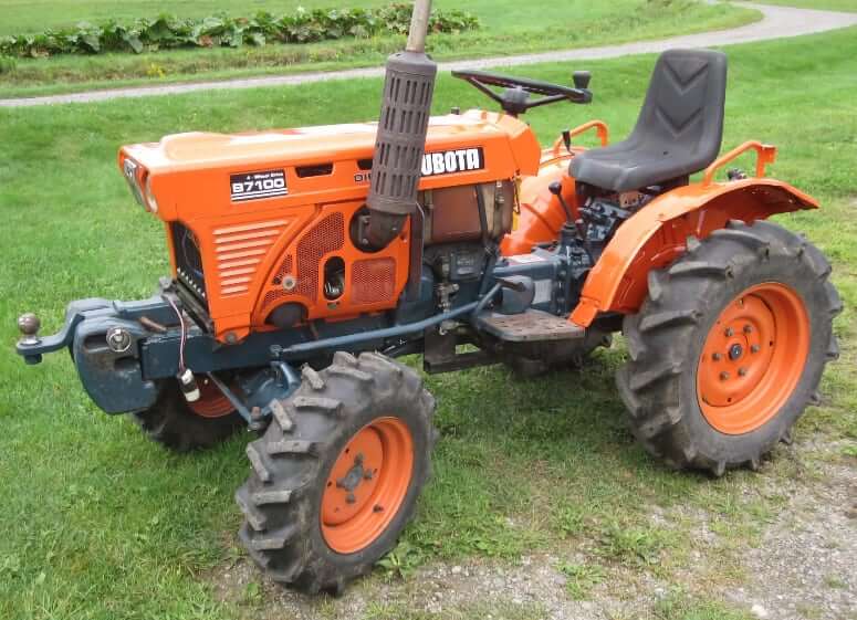 Kubota B7100 Tractor Transmission Specs