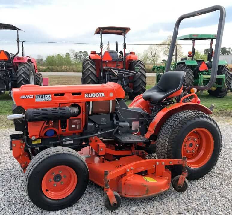 Kubota B7100HST Tractor Transmission Specs