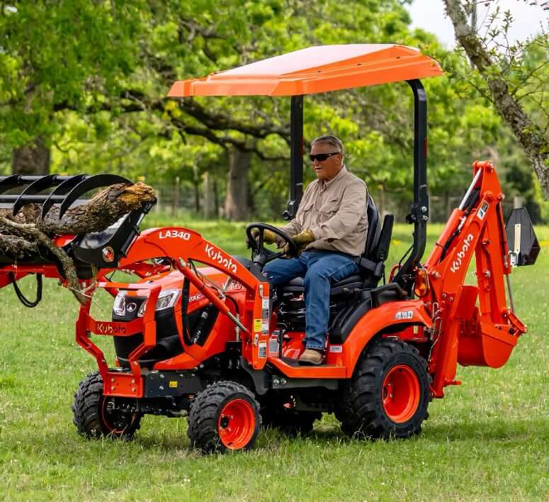 Kubota BX23S Weight with Loader and Backhoe