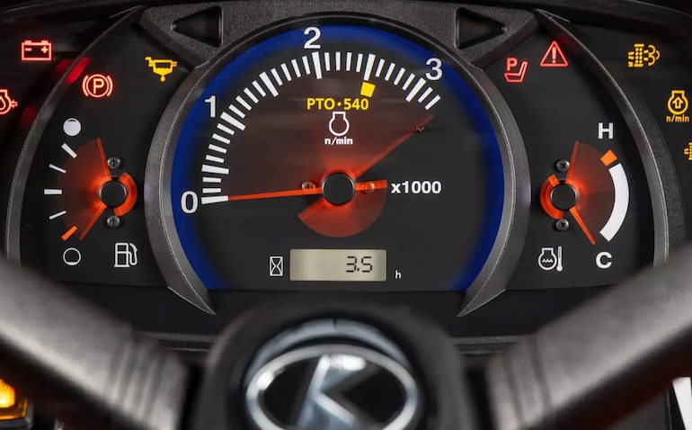 Kubota Dashboard Symbols, Indicators, Warning Lights & Gauges Meaning