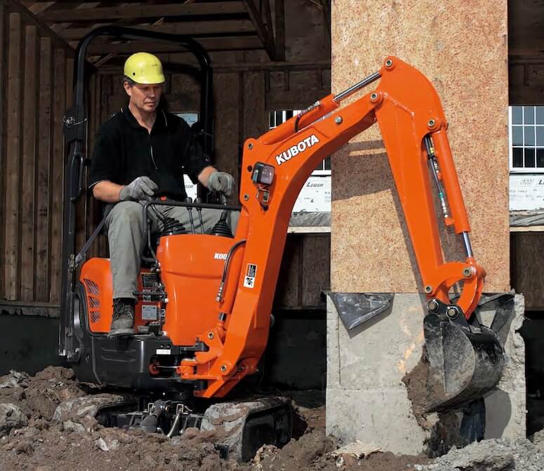 Kubota K008-3 Ultra Compact Excavator