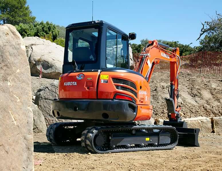 Kubota KX040-4 Mini Excavator Undercarriage Specs
