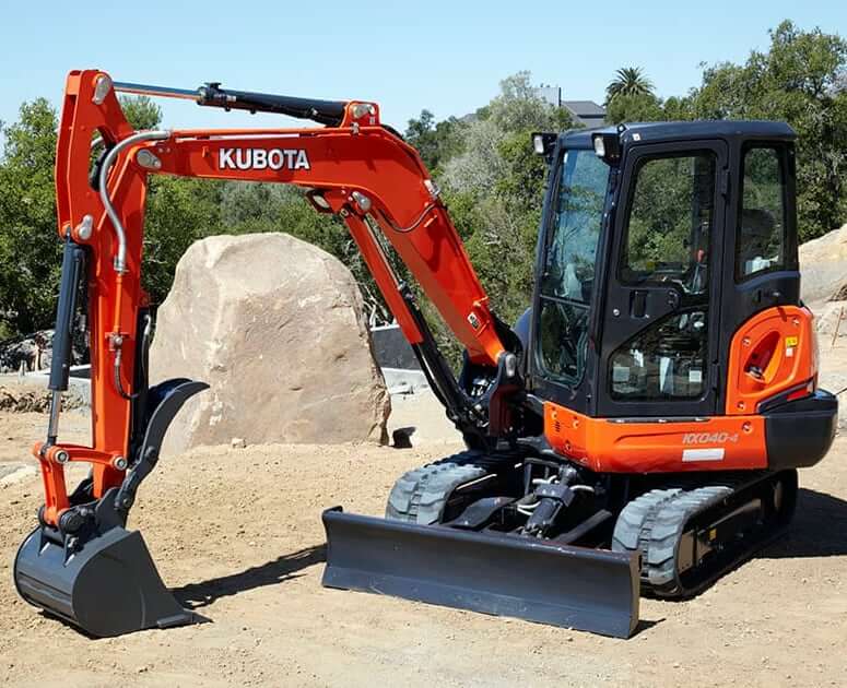 Kubota KX040-4 Mini Excavator Weight