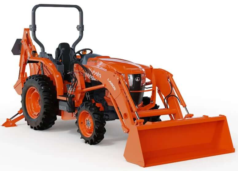 Kubota L3560 4WD Tractor Weight and Dimensions
