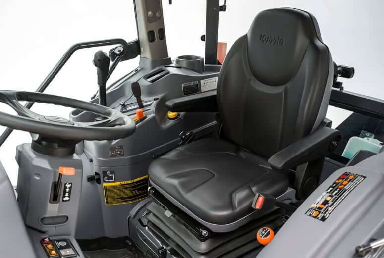 Kubota L3560 4WD Tractor Cab Interior