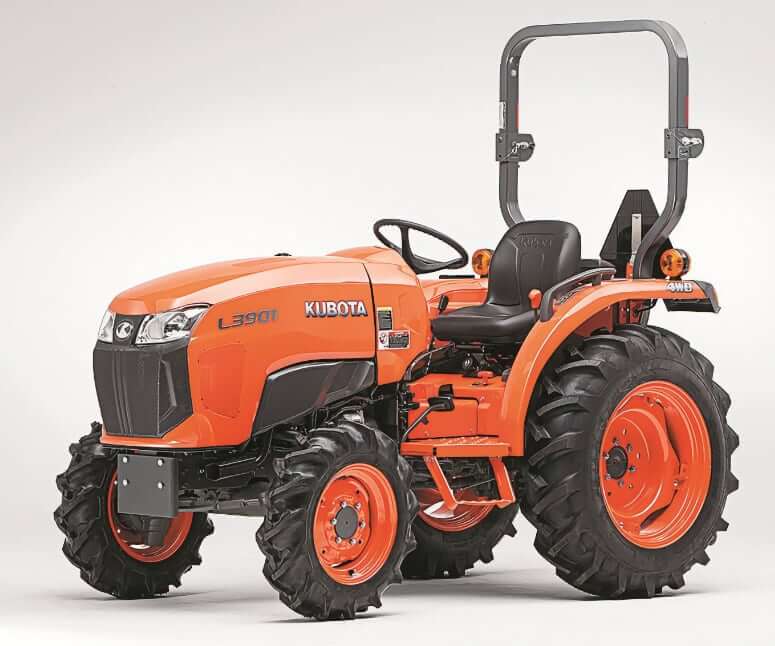 Kubota L3901 Tractor Specs