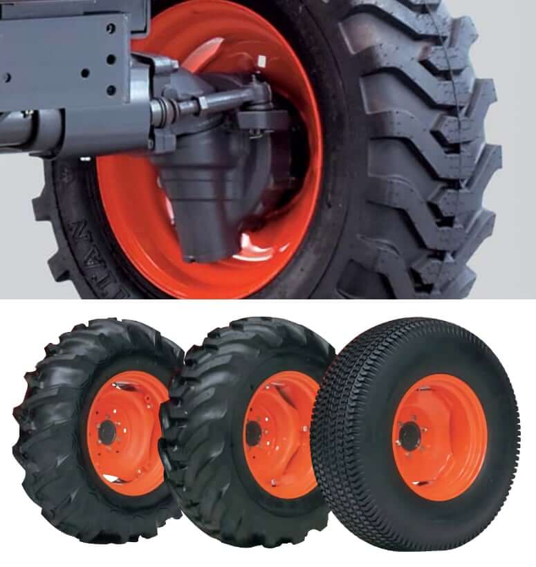 Kubota L3901 Tractor Tire Size