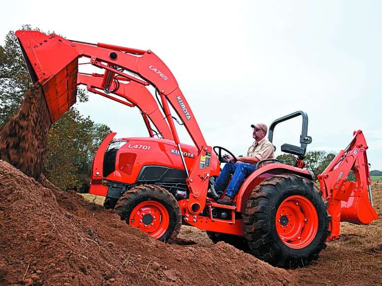 Kubota L4701 Tractor Hydraulic Specs