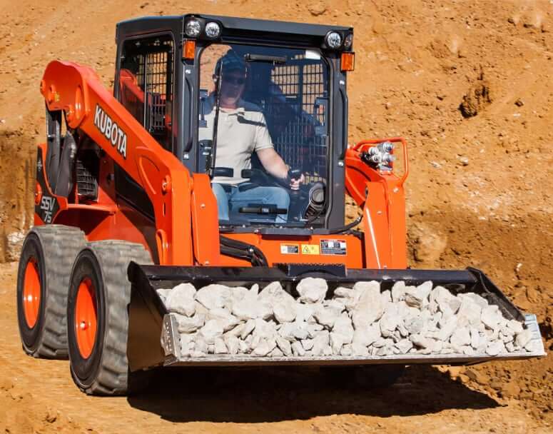 Kubota SSV75 GP Bucket Capacity