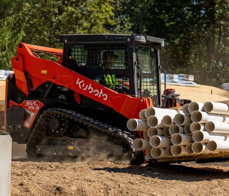 Kubota SVL75-3 Compact Track Loader Powertrain
