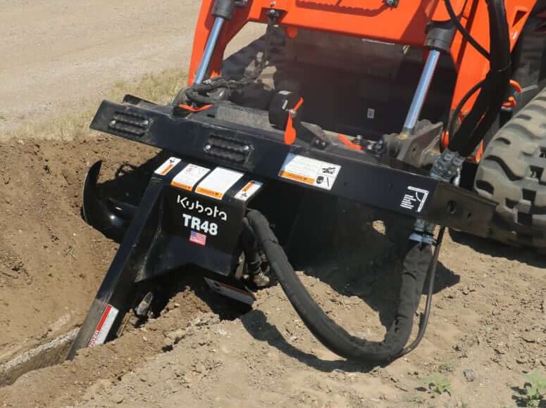 Kubota TR48 Trencher Attachment