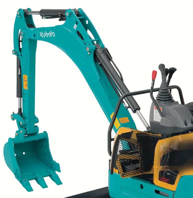 Kubota U17-3 Mini Excavator Hydraulic Specs
