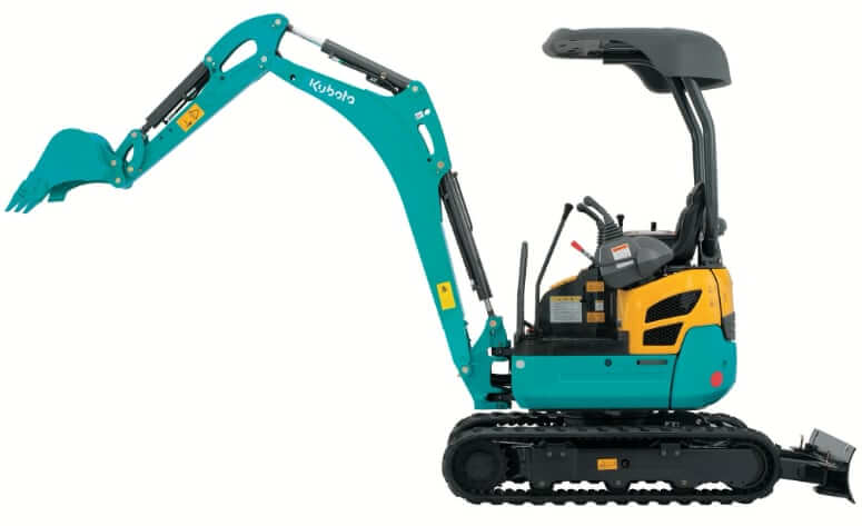 Kubota U17-3 Mini Excavator Specs