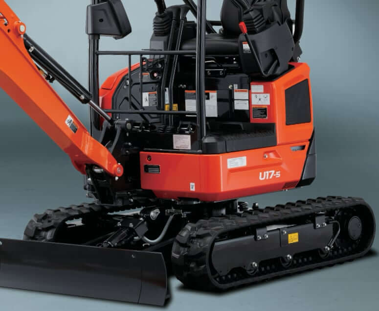 Kubota U17-5 Compact Excavator Undercarriage Specs
