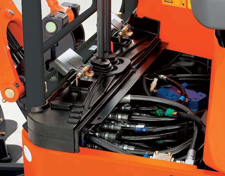 Kubota U17 Mini Excavator Hydraulic Specs
