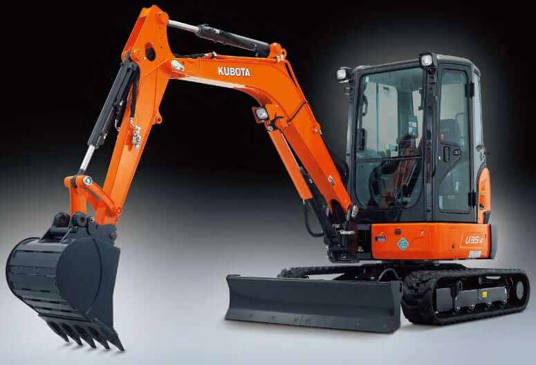 Kubota U35-4 Mini Excavator Weight