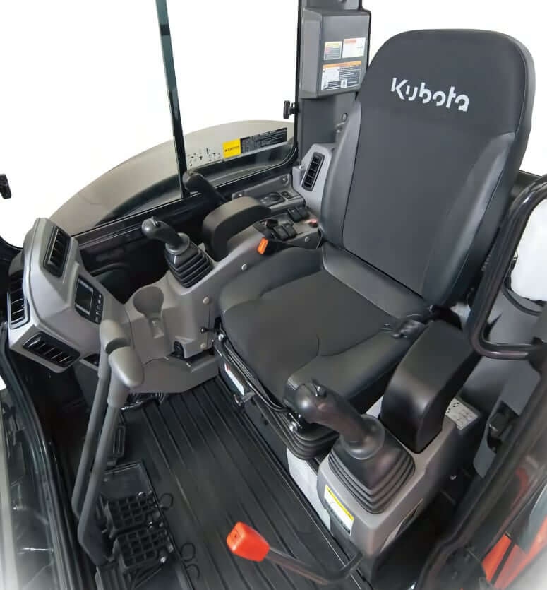 Kubota U55-4 Mini Excavator Operator Seat
