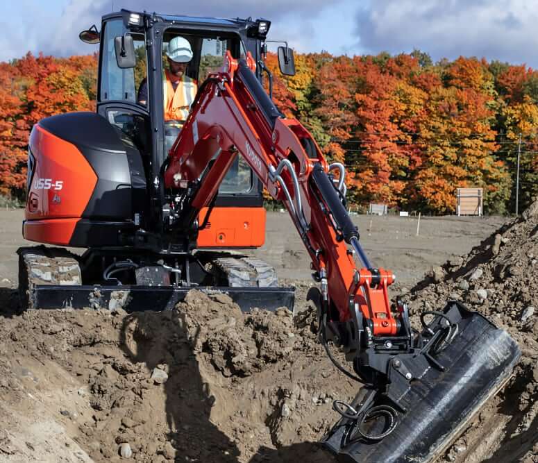 Kubota U55-5 Mini Excavator Ditching Buckets