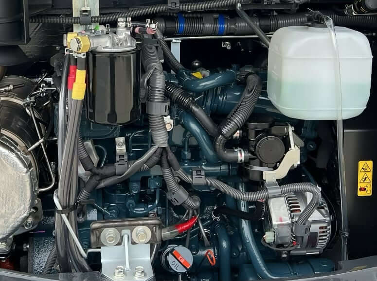Kubota U55-5 Mini Excavator Engine Specs
