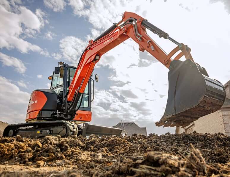 Kubota U55-5 Mini Excavator Trenching Buckets
