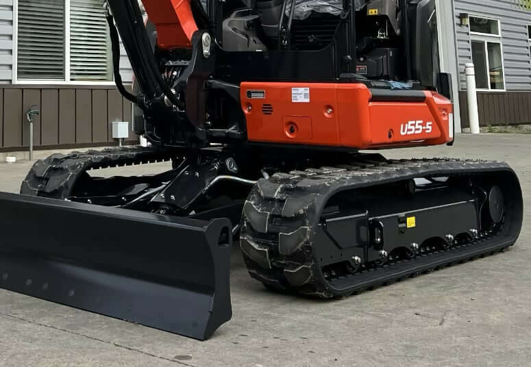 Kubota U55-5 Mini Excavator Undercarriage Specs