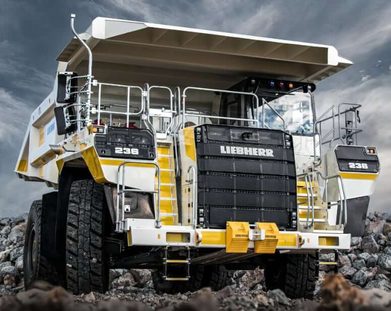 Liebherr T 236 Haul Truck Weight