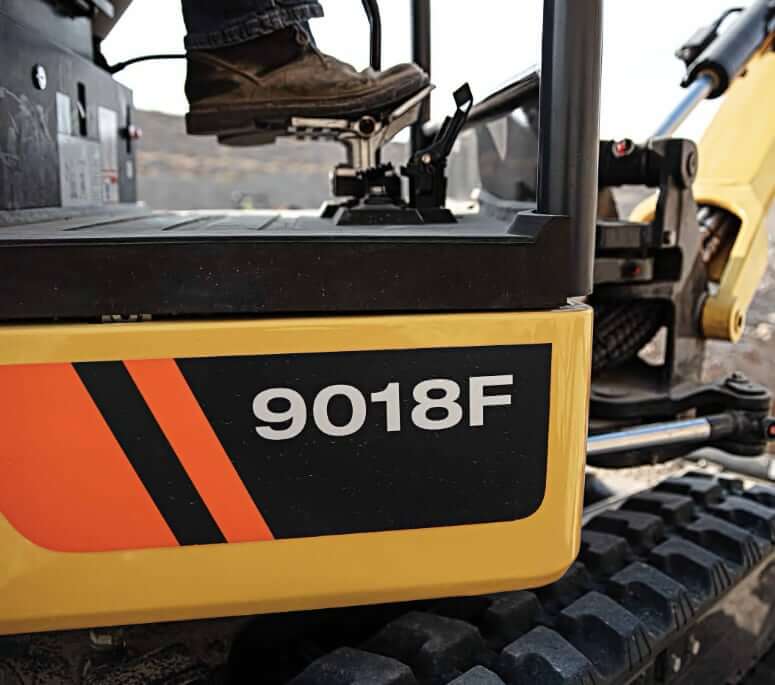 LiuGong 9018F Mini Excavator Drivetrain Specs