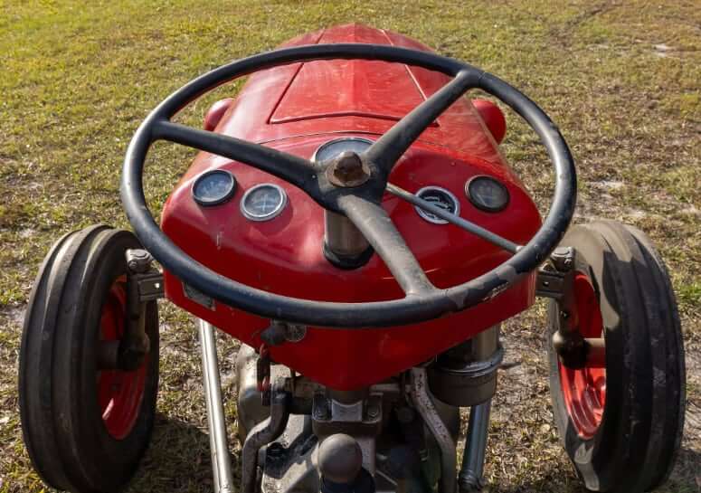 Massey Ferguson 35 Tractor Dashboard