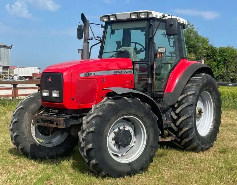 Massey Ferguson 8220 Xtra Tractor Weight and Capacities