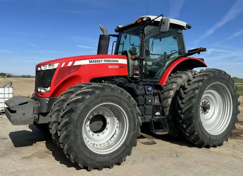 Massey Ferguson 8660 Tractor Weight and Dimensions
