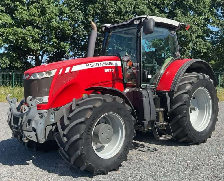Massey Ferguson 8670 Tractor Weight and Capacities